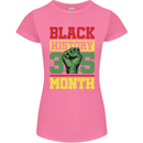 Black History Month Lives Matter African Womens Petite Cut T-Shirt Azalea