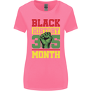 Black History Month Lives Matter African Womens Wider Cut T-Shirt Azalea