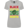 Black History Month Lives Matter African Womens Wider Cut T-Shirt Sports Grey