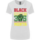 Black History Month Lives Matter African Womens Wider Cut T-Shirt White