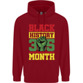 Black History Month Lives Matter Childrens Kids Hoodie Red