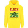 Black History Month Lives Matter Childrens Kids Hoodie Yellow
