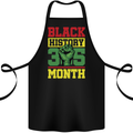 Black History Month Lives Matter Cotton Apron 100% Organic Black