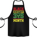 Black History Month Lives Matter Cotton Apron 100% Organic Black