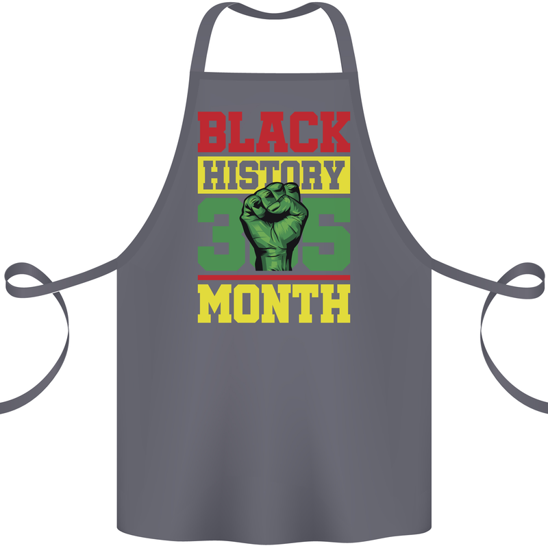 Black History Month Lives Matter Cotton Apron 100% Organic Steel
