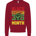 Black History Month Lives Matter Kids Sweatshirt Jumper Red