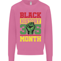 Black History Month Lives Matter Mens Sweatshirt Jumper Azalea