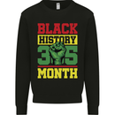 Black History Month Lives Matter Mens Sweatshirt Jumper Black