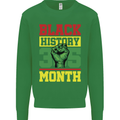 Black History Month Lives Matter Mens Sweatshirt Jumper Irish Green