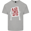 Black Lives Matter Racial Equality Sign Kids T-Shirt Childrens Sports Grey