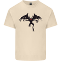 Black Mothman Mens Cotton T-Shirt Tee Top Natural