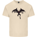 Black Mothman Mens Cotton T-Shirt Tee Top Natural