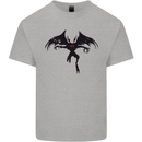 Black Mothman Mens Cotton T-Shirt Tee Top Sports Grey