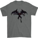Black Mothman Mens T-Shirt 100% Cotton Charcoal