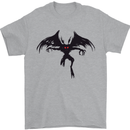 Black Mothman Mens T-Shirt 100% Cotton Sports Grey
