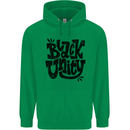 Black Unity Black Lives Matter Juneteenth Childrens Kids Hoodie Irish Green
