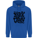 Black Unity Black Lives Matter Juneteenth Childrens Kids Hoodie Royal Blue
