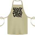 Black Unity Black Lives Matter Juneteenth Cotton Apron 100% Organic Khaki