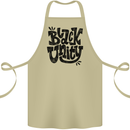 Black Unity Black Lives Matter Juneteenth Cotton Apron 100% Organic Khaki