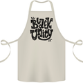 Black Unity Black Lives Matter Juneteenth Cotton Apron 100% Organic Natural