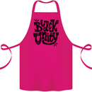 Black Unity Black Lives Matter Juneteenth Cotton Apron 100% Organic Pink