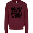 Black Unity Black Lives Matter Juneteenth Kids Sweatshirt Jumper Maroon