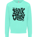 Black Unity Black Lives Matter Juneteenth Kids Sweatshirt Jumper Peppermint