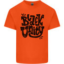 Black Unity Black Lives Matter Juneteenth Kids T-Shirt Childrens Orange