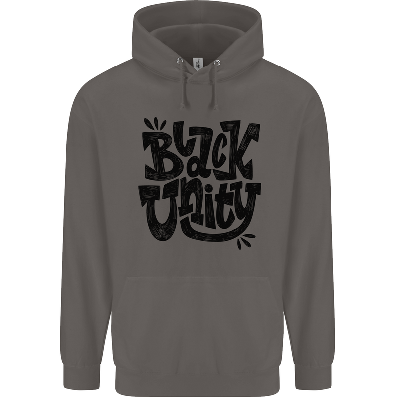 Black Unity Black Lives Matter Juneteenth Mens 80% Cotton Hoodie Charcoal