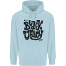 Black Unity Black Lives Matter Juneteenth Mens 80% Cotton Hoodie Light Blue