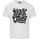 Black Unity Black Lives Matter Juneteenth Mens Cotton T-Shirt Tee Top White