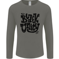 Black Unity Black Lives Matter Juneteenth Mens Long Sleeve T-Shirt Charcoal