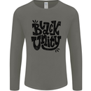 Black Unity Black Lives Matter Juneteenth Mens Long Sleeve T-Shirt Charcoal