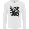Black Unity Black Lives Matter Juneteenth Mens Long Sleeve T-Shirt White