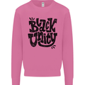 Black Unity Black Lives Matter Juneteenth Mens Sweatshirt Jumper Azalea