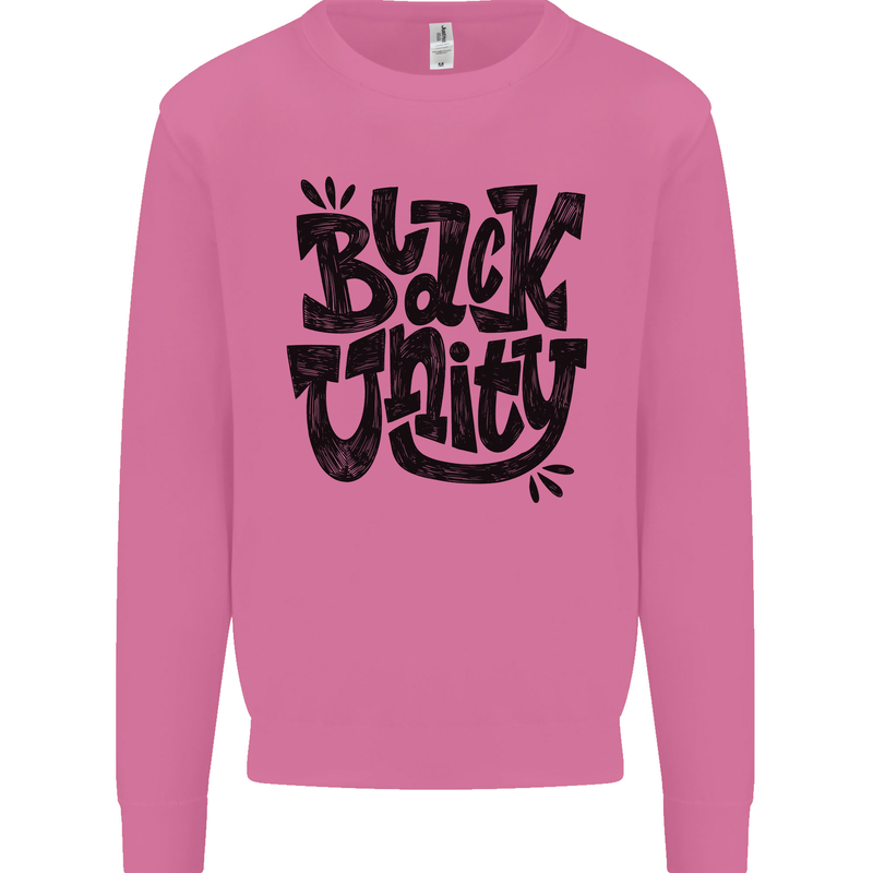 Black Unity Black Lives Matter Juneteenth Mens Sweatshirt Jumper Azalea