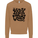Black Unity Black Lives Matter Juneteenth Mens Sweatshirt Jumper Caramel Latte