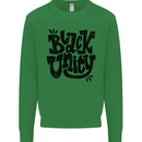 Black Unity Black Lives Matter Juneteenth Mens Sweatshirt Jumper Irish Green