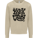 Black Unity Black Lives Matter Juneteenth Mens Sweatshirt Jumper Sand