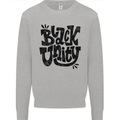Black Unity Black Lives Matter Juneteenth Mens Sweatshirt Jumper Sports Grey