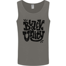 Black Unity Black Lives Matter Juneteenth Mens Vest Tank Top Charcoal