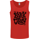 Black Unity Black Lives Matter Juneteenth Mens Vest Tank Top Red