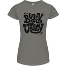 Black Unity Black Lives Matter Juneteenth Womens Petite Cut T-Shirt Charcoal