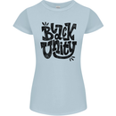 Black Unity Black Lives Matter Juneteenth Womens Petite Cut T-Shirt Light Blue