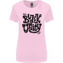 Black Unity Black Lives Matter Juneteenth Womens Wider Cut T-Shirt Light Pink