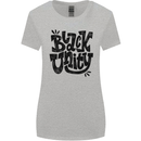 Black Unity Black Lives Matter Juneteenth Womens Wider Cut T-Shirt Sports Grey
