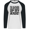 Sell My Guitars? Guitar Guitarist Funny Mens L/S Baseball T-Shirt White/Black