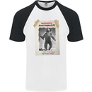 Santaquatch Christmas Bigfoot Xmas Sasquatch Mens S/S Baseball T-Shirt White/Black