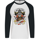 The Greatest Sailorman Sailing Sailor Mens L/S Baseball T-Shirt White/Black