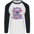 Koalified Birthday Girl 3rd 4th 5th 6th 7th 8th 9th Mens L/S Baseball T-Shirt White/Black